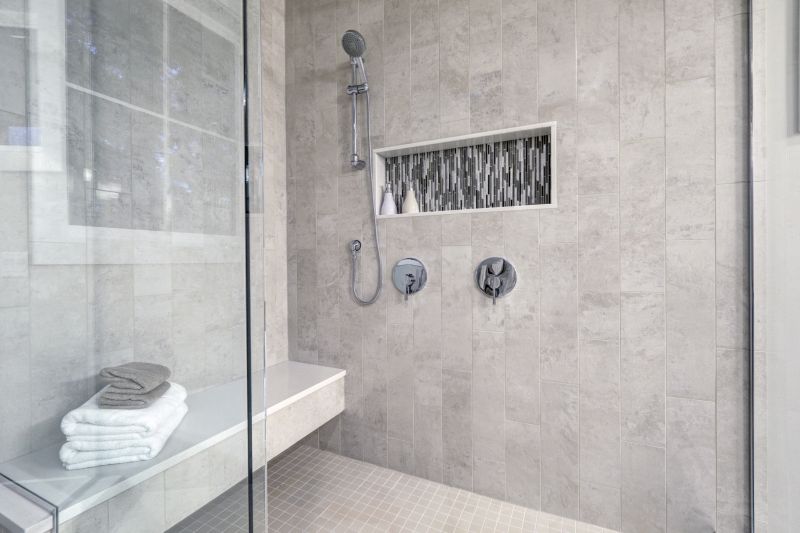 Tile-Design Shower